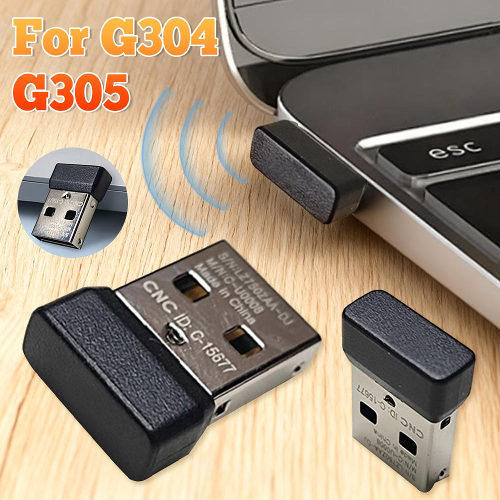 Für G304/G305 Lightspeed Kabellose Gaming-Maus USB-Dongle Empfänger 2,4 GHz Kabelloser Maus-Empfänger Adapter