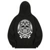 Khb0021 Celtic Skull Fleece-Lined Hoodie - Black