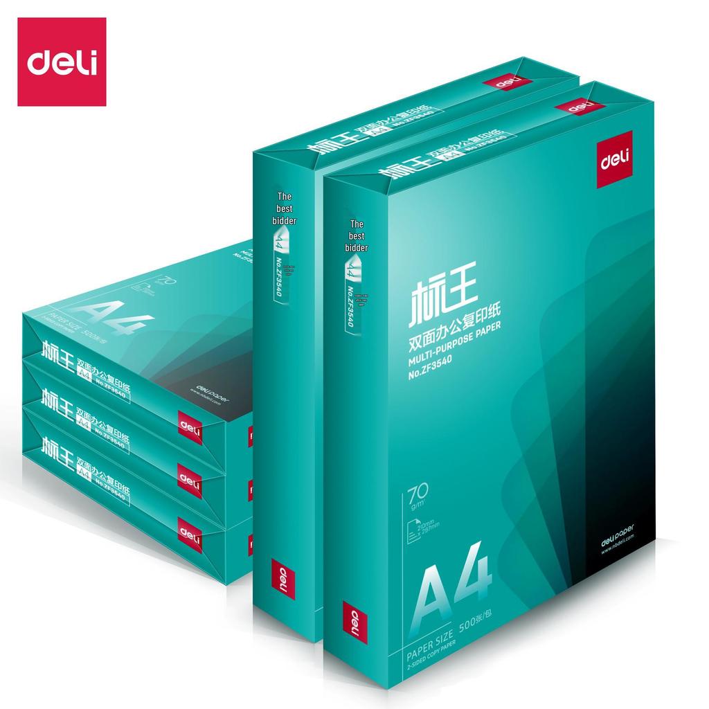 Deli Rhine 7419 Double-Sided 80G Printing Paper - Student & Office Use