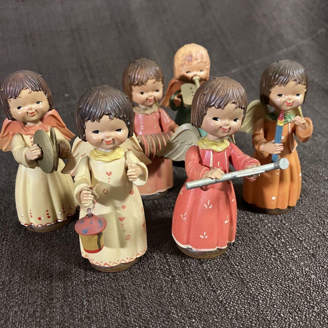 

[Б/У] Анри АНРИ Сделано в Италии Куклы Анри 6 Ангелов Музыкальный коллектив Ангел