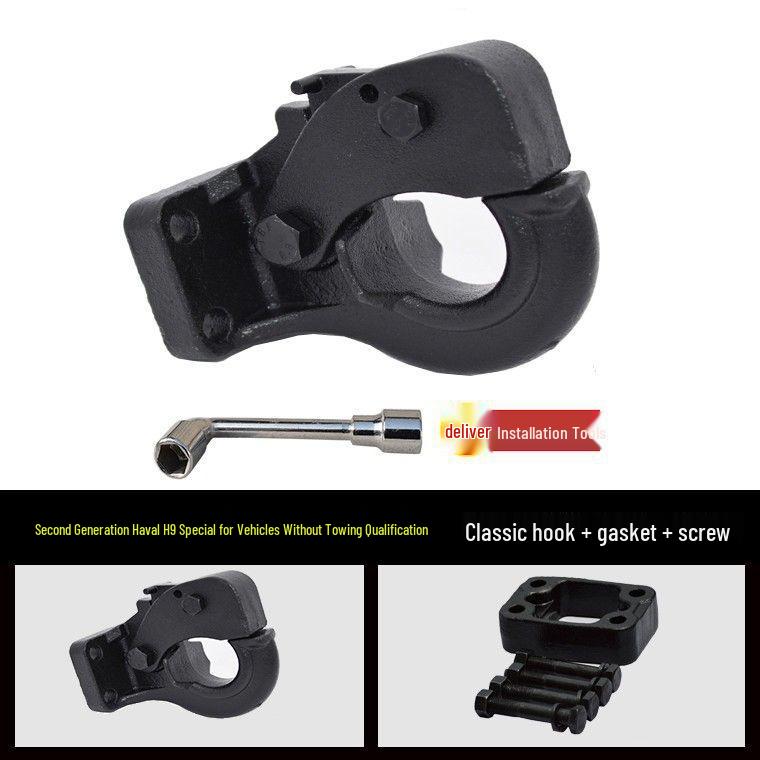 Tow Hook for 2020-2024 Haval H9: Great Wall 2nd Gen, 157 Model Rogue Tiger