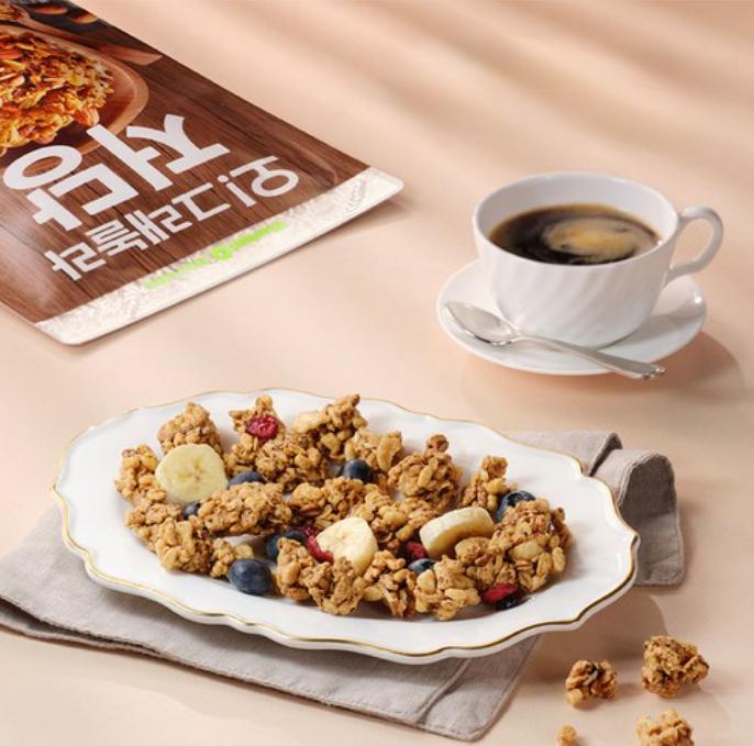 Market O Nature O Granola Delicious Low-Sugar Cereal 360g – Healthy & Crunchy Breakfast