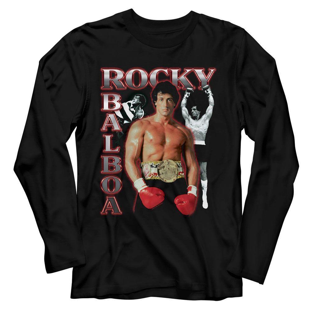 Rocky Three Photo Collage Movie Shirt S