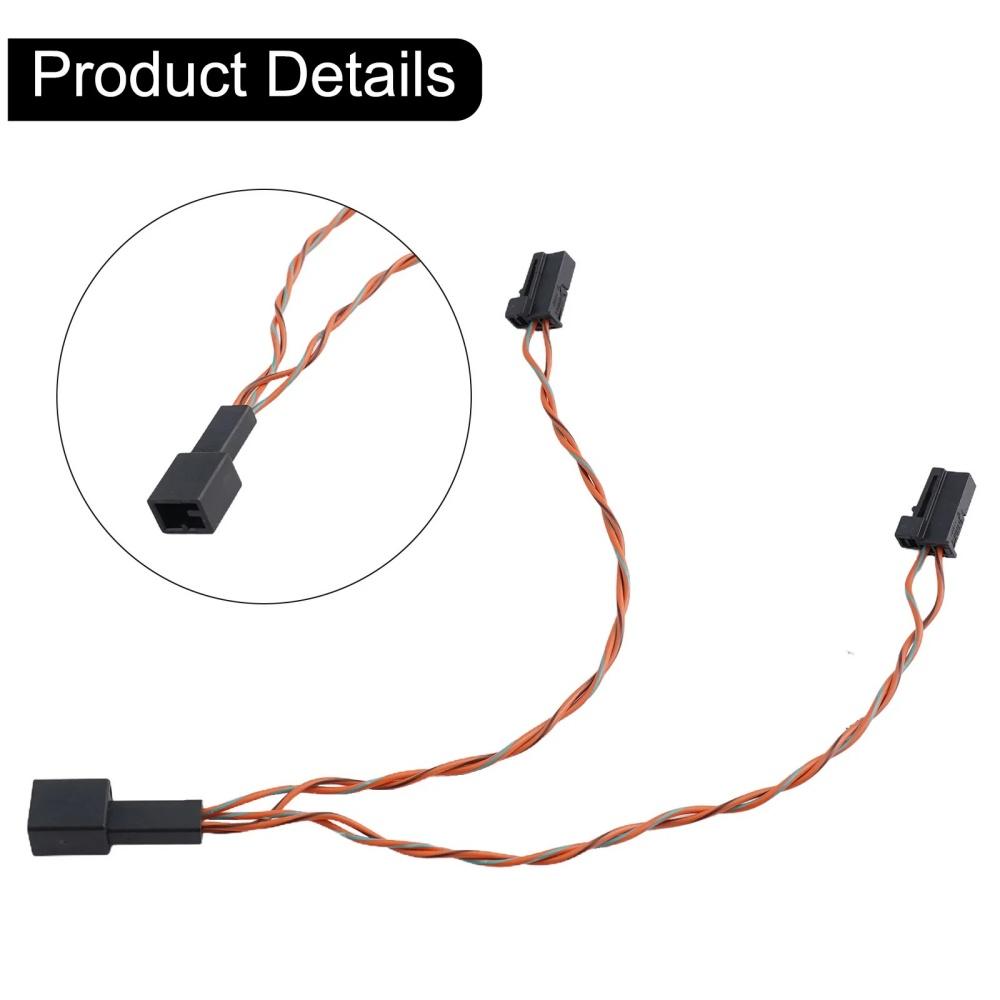 Mercedes W205 W213 GLC X253 Treble Speaker Adapter Cable (2pcs)