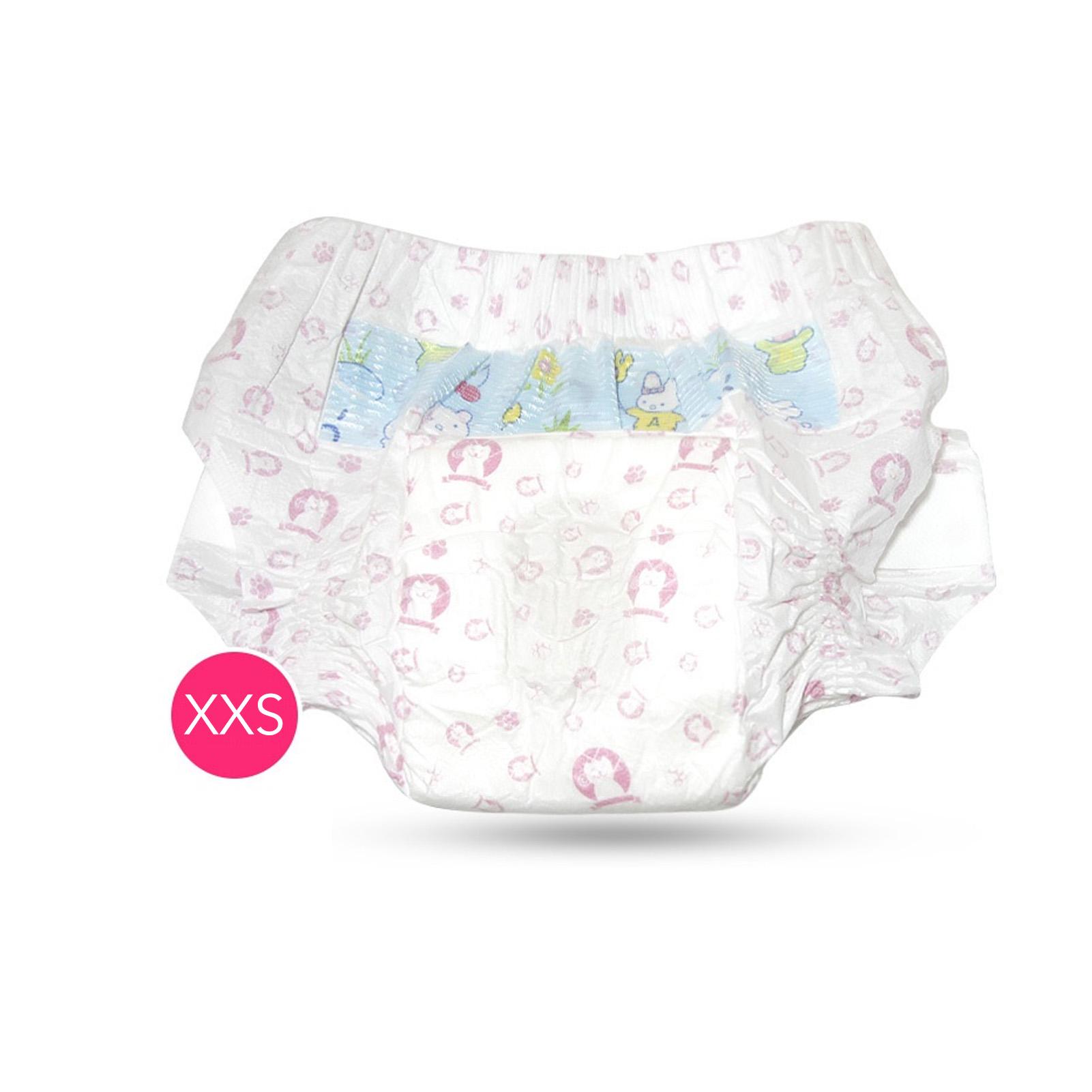 

Подгузники для сук, одноразовые дышащие, устойчивые к утечке, сильные впитывающие подгузники для щенков для физиологического периода XXS