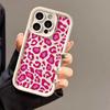 Rose red leopard print for iPhone17 ProMax mobile phone case 14 Apple 13 matte 12/15 Premium 11 factory