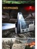 Portable Hand-Crank & Solar Emergency Radio with Multifunctional Lighting for Disaster Preparedness