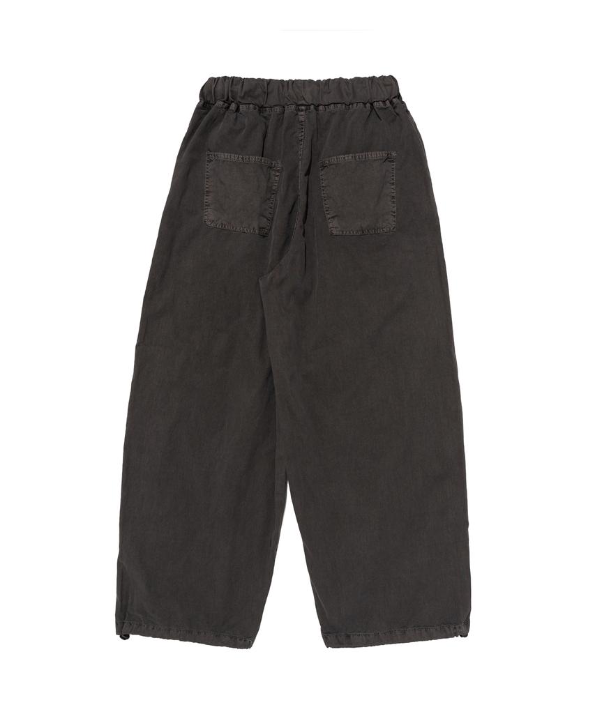 CARGOBROS Pig Cut Wide Balloon Pants (Charcoal)