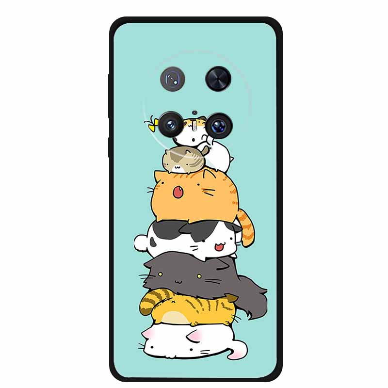 For Huawei Mate 70 Pro 5G Case Mate70 Pro Black Silicone Soft Back Cover Case For Huawei Mate 70 Pro Plus Phone Cases 6.9" Funda