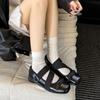 French Style Retro Bow Mary Jane Shoes Women's Outer Wear Spring 2025 New Style Ballet Style Shoes