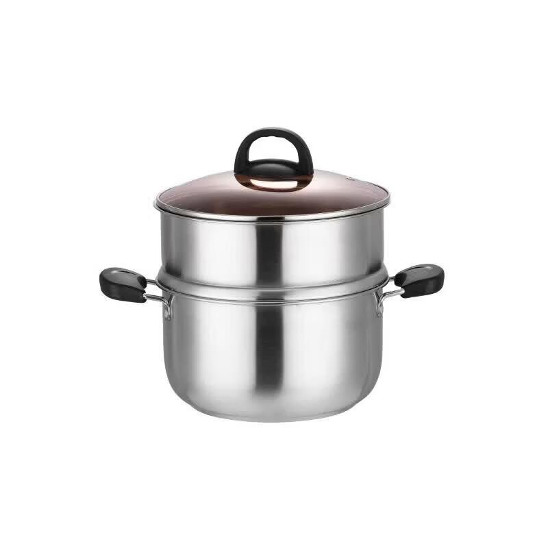 Yibole 2-Layer Stainless Steel Steamer