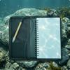 WireBound Dive Notebook Padded Cover Scuba Diving Tethered Pencil Waterproof Journal