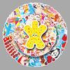 50 Cute Cartoon Garden Stickers for Kids - DIY Decor for Scooters, Motorcycles, Cars