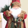 40/60cm Seated Santa Figurine Standing Posture Christmas Figurine  Christmas Home Decor
