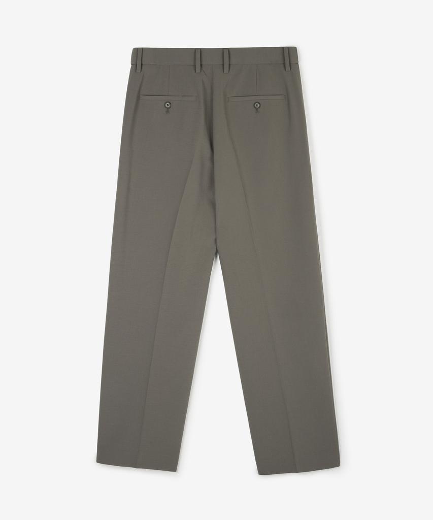 Tienjiti Hard Twist Comfort Pants (Greyish Khaki) Tnpa6E203K2