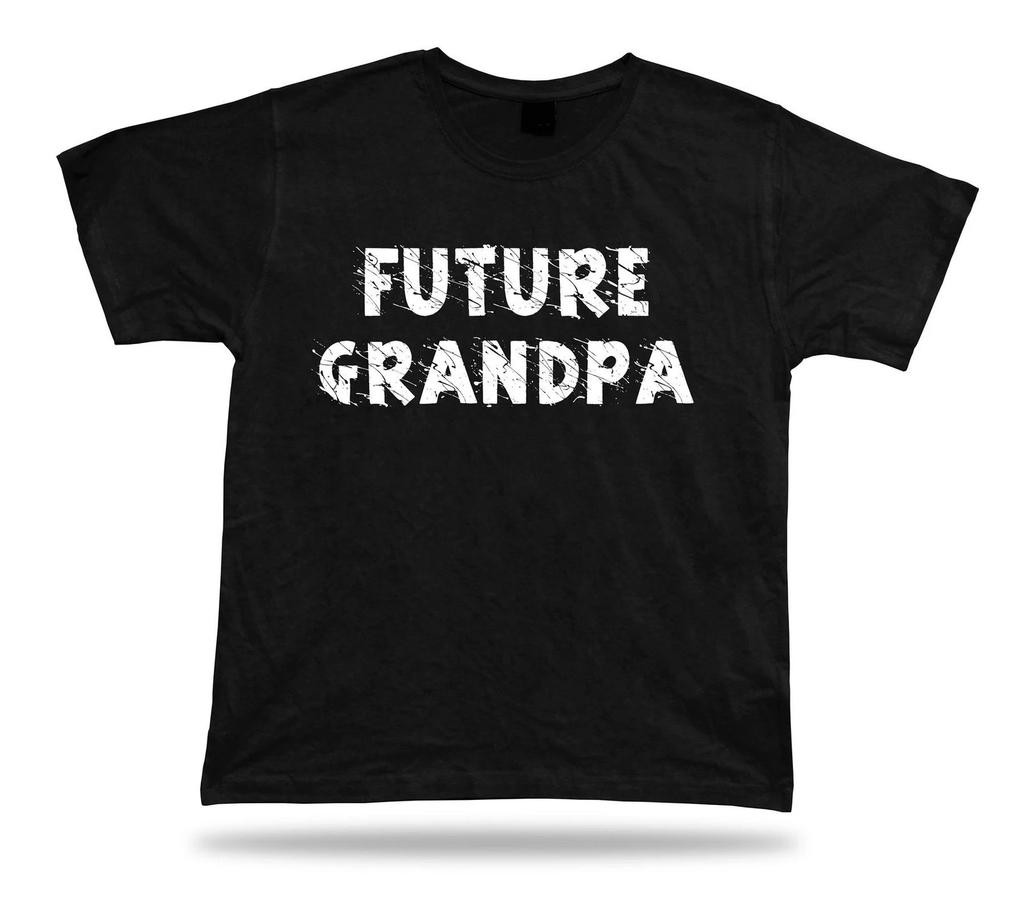 Future Grandpa Awesome No1 best Ever T shirt super Gift Idea birhday present Tee