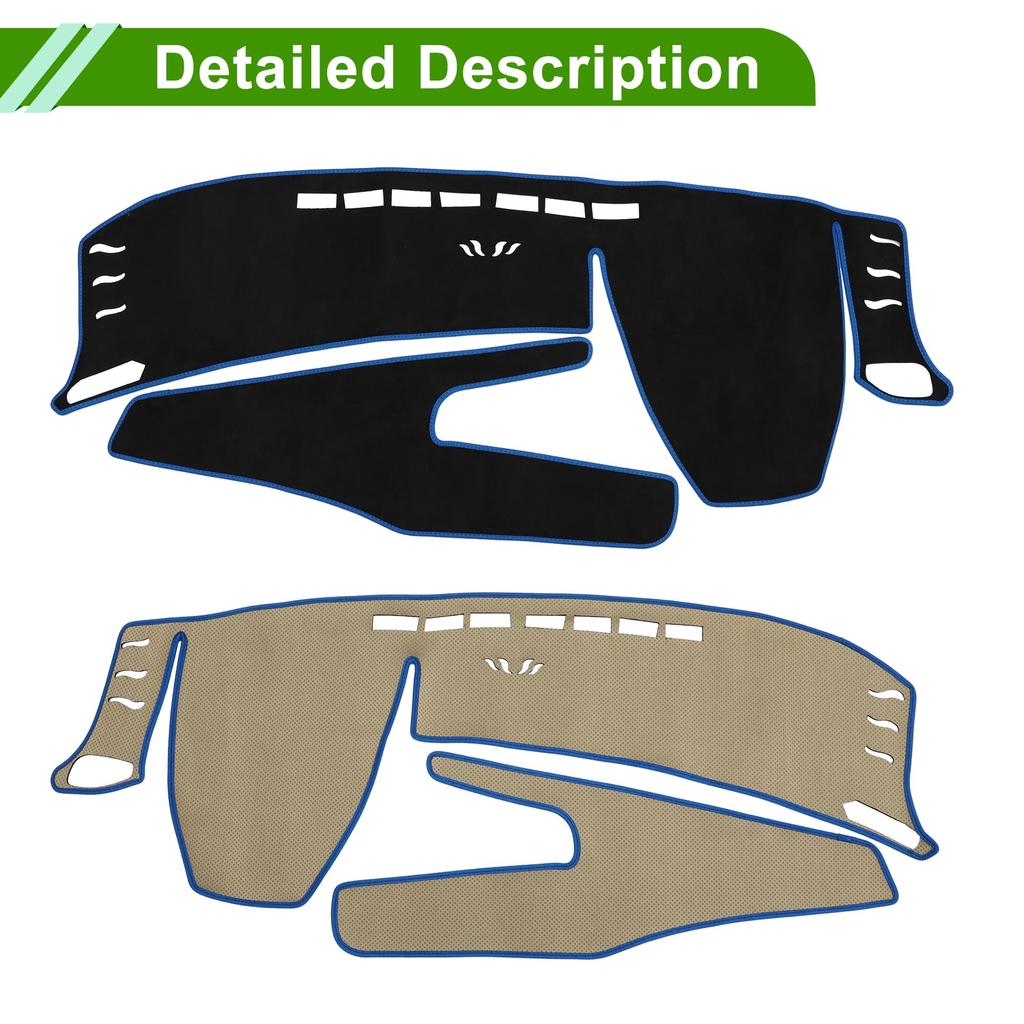 HOPESPANNER Dashboard Mat for Lexus UX Series Fits This black dash mat is and reduces Perfect for protecting your Lexus UX from scratches and other