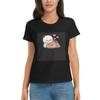 Women TShirt Panda Brownie Bear Mochi Cats Summer Short Sleeve Tees Crew Neck Cotton T Shirts Clothes Tops Streetwear