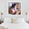 Painting Diy Full 5d Diamond Round Square Drill Rhinestone Cat Diamond Embroidery Picture Cross Stitch Handmade Home Decor Gift