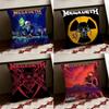 Band MMegadeths Cushion Cover Reversible Soft Durable Pillow Cover Home  Car MultiScene Use for Daily Comfort