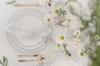 White Cloth Napkins 40X40Cm 4 Pcs