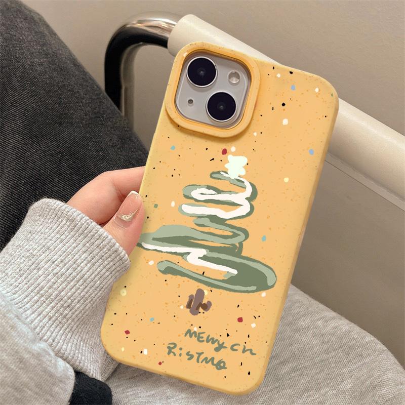 Pouzdro na mobilní telefon pro iPhone 11 13 XR 15 Pro Max 12 14 Pro Max Pouzdro iPhone 16 7 Plus 8 Plus XS Max Rozložitelné a šetrné k životnímu prostředí