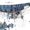 American Retro Washed Ripped Jeans Men's Trendy Brand Street Straight Wide-leg Pants Versatile Ruffian Handsome Casual Long Pants