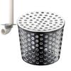 50-63mm 68-83mm Balcony Drainage Roof Floor Drain Cover Rain Pipe Cap Stainless Steel Hair Waste Collector For Kitchen Bathroom