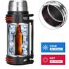 Stainless Steel Vacuum Insulated Thermos Bottle Portable OutdoorWater FlaskCup Heat Retention Design for Daily Warm Drinking Use