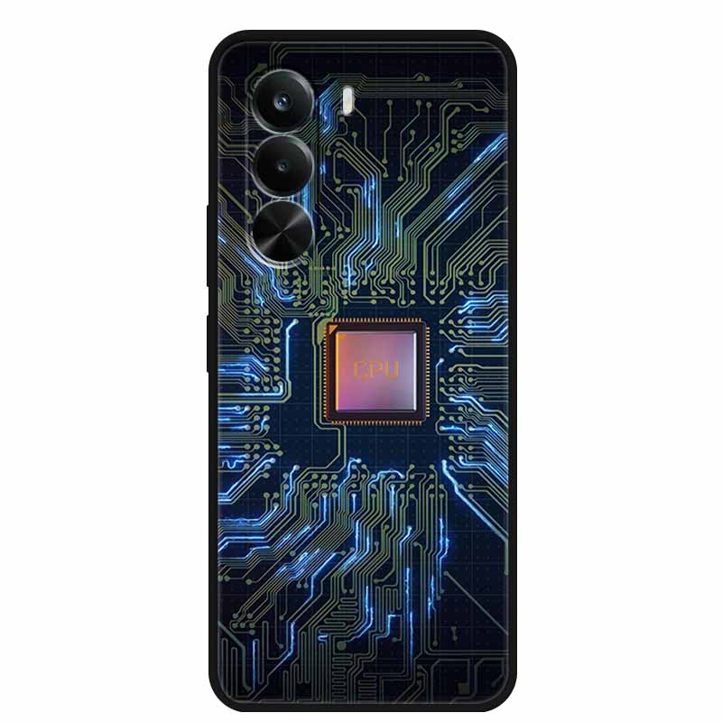 Pro Realme P4x Pouzdro P4 x 5G Globální Měkký Silikonový Ochranný TPU Kryt Telefonu pro Realme P4x 5G Luxusní Kreslený Nový Zadní Kryt Coque