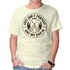 Unisex Crew Neck T-Shirt Life Isn't Perfect But My Dog Is Graphic Short Sleeve Casual Tee