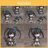 Enchanting Black Rock Shooter Q Version Nendoroid 2155 Alicia Poseable Action Figure 10cm