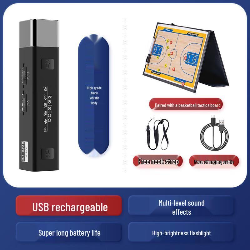 WEZHO Electronic Whistle & Basketball Tactic Board Set