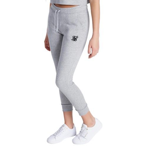 SikSilk Girls Essentials Cuffed Jogging Bottoms