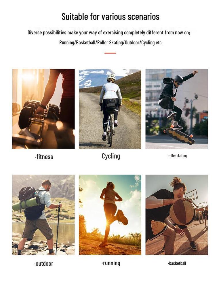 Breathable Silicone Spring Compression Knee Pads for Outdoor Sports & Activities