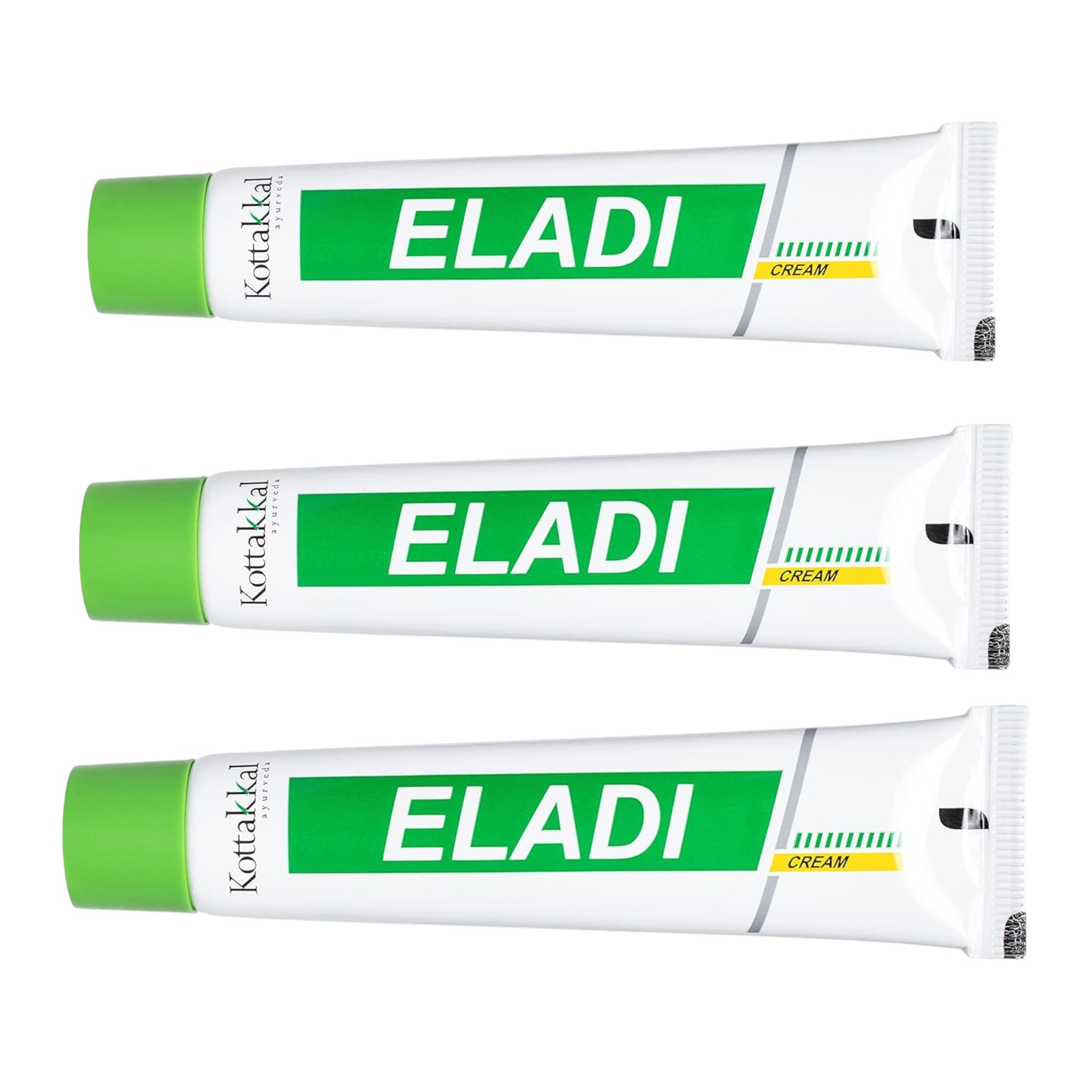 

Kottakkal Ayurveda Eladi Cream For All Skin Types Pack Of 3 Each 25 Gm Herbal Skin Care