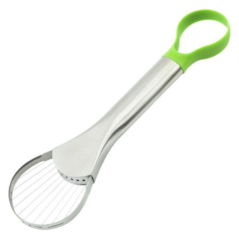 Stainless Steel Avocado Slicer, Peach Seeder, Dragon Fruit Slicer 6.4 * 24cm зелёный