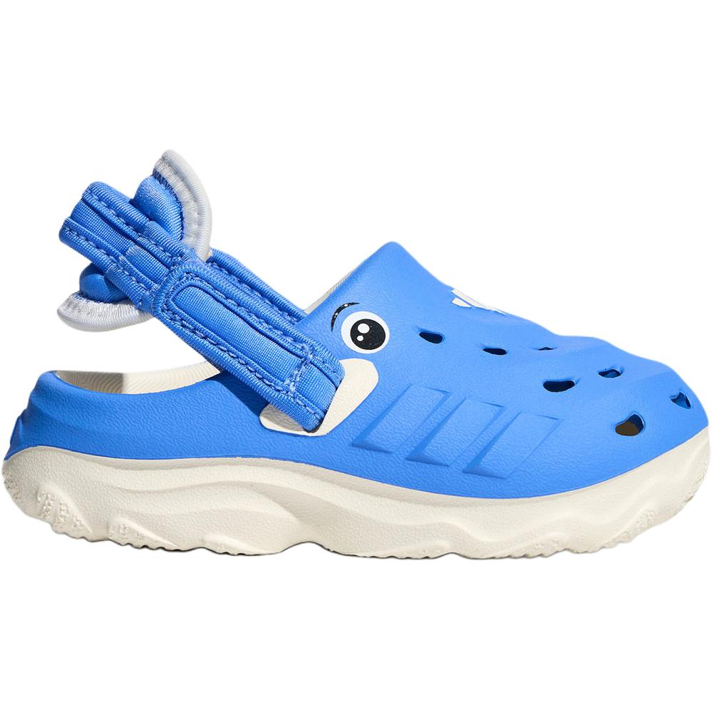 Adidas MAXXCLOG Low top Toddler Shoes Fusion Blue/White Marble/Black Infant And Toddler KI9316