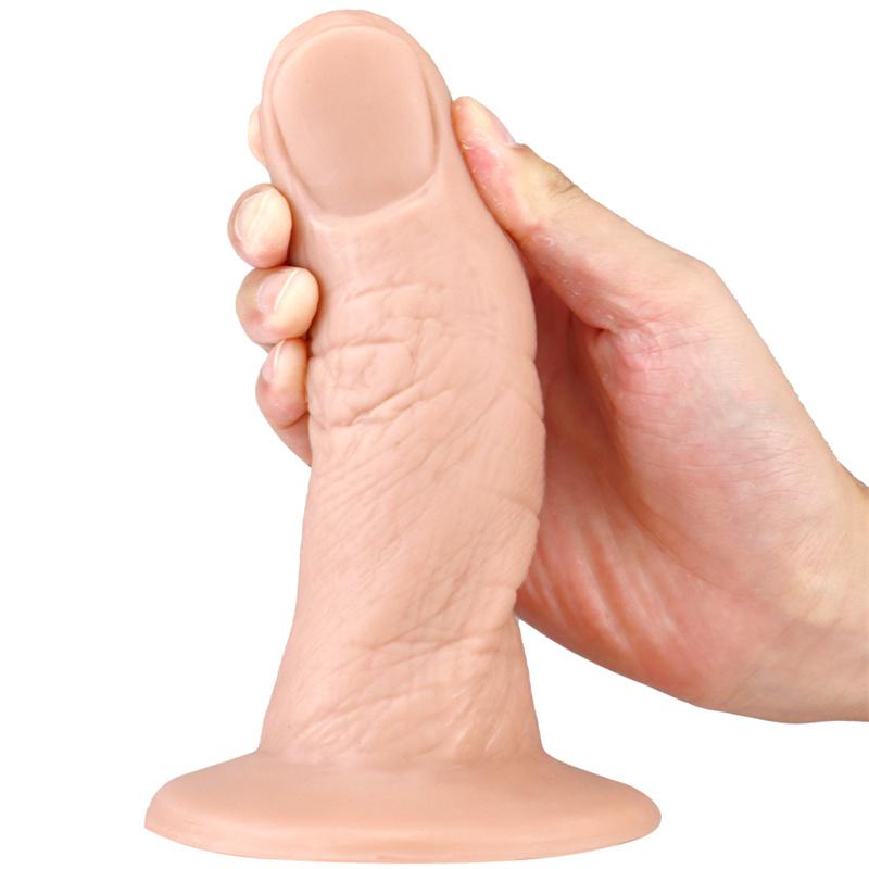 Kobiece urządzenie do masturbacji kciuka Symulacja Dildo Female Dildo Instrukcja Big Penis Adult Products