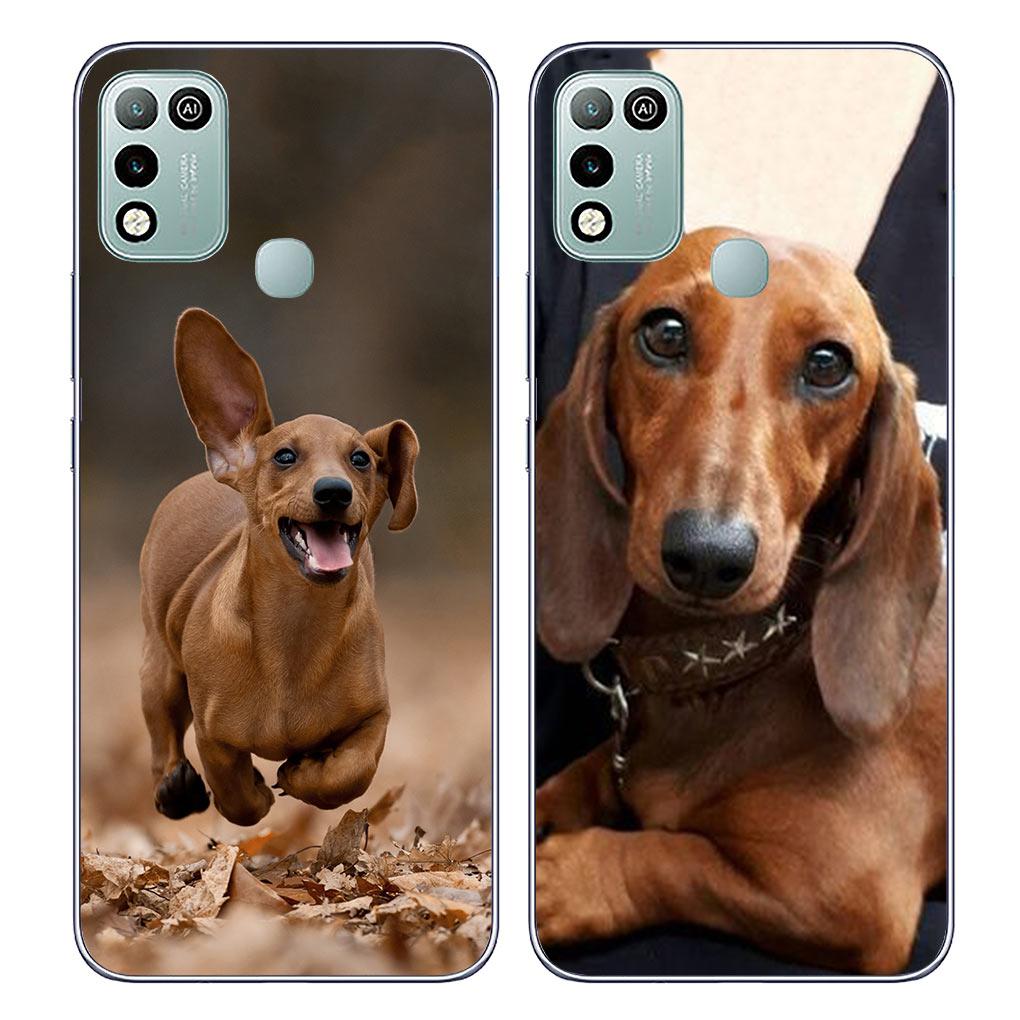 Dachshund Dog Cover Phone Case for Motorola Moto G13 G14 G53 G54 G62 G72 G82 G84 E13 E20 G42 G32 G23 G22 Funda Soft Casing