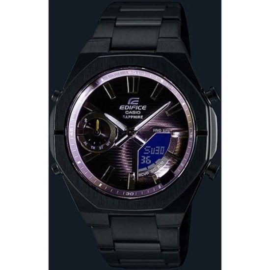 CASIO EDIFICE Smartphone Link Gray Dial Slim 10 ATM Water Resistant Watch Special ECB-S10YD-8AJF Men's