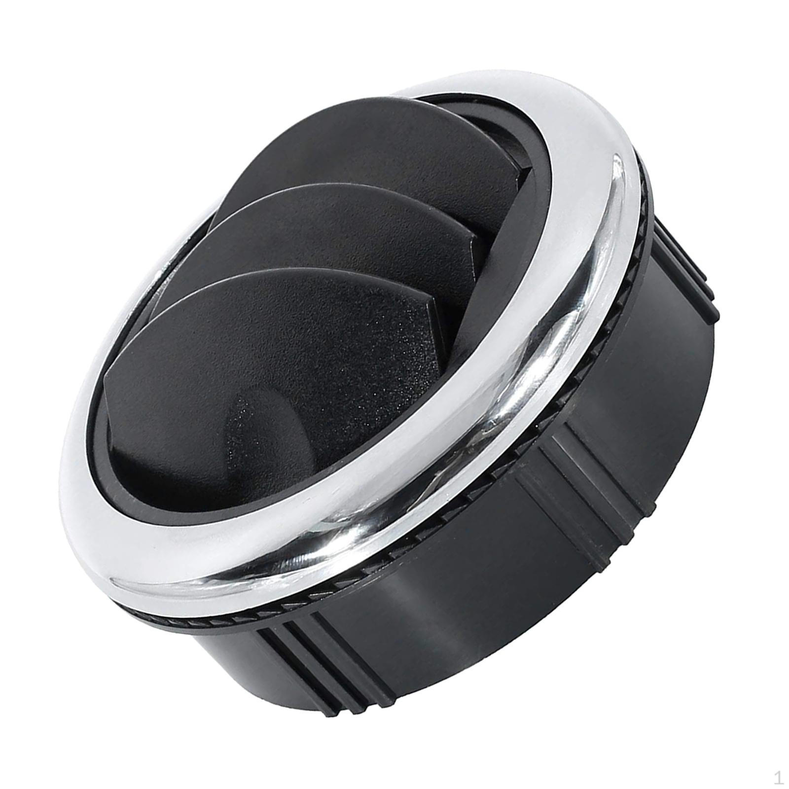 

Car Deflector Outlet /C Supplies Universal Silver Conditioning for RV Bus Vehicle Parts 87 75mm