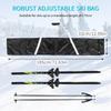 Adjustable Ski Bag Snowboard Carriers Waterproofs Transport Bag Portable Ski Luggage Bag for Snow Travels and Skiing