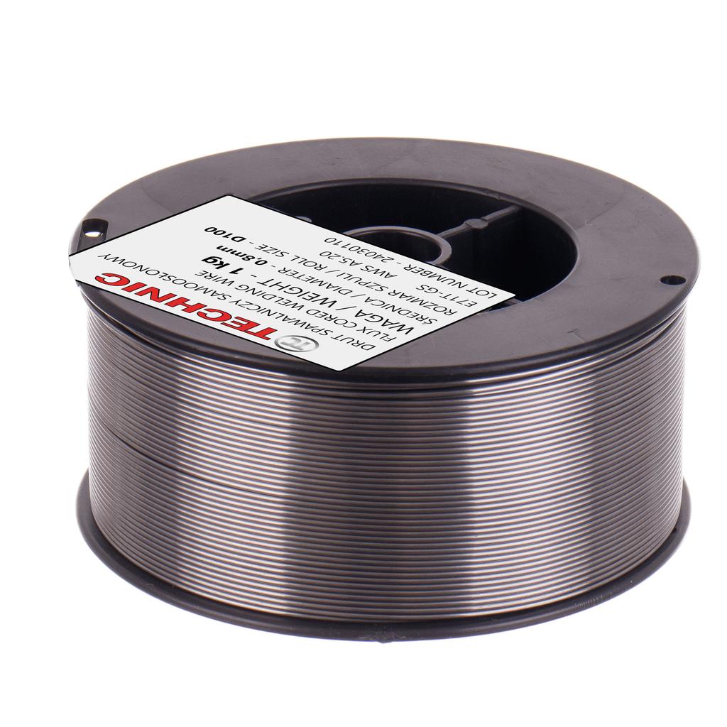 Drut Spawalniczy Samoosłonowy Mig Mag 0,8Mm 1Kg Do Spawania Stali