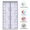 Magnetic Door Curtain, Insulated Door Curtain, Can Prevent Cold & Hot Air from Entering EVA Door Curtain, Suitable for Kitchen, Bedroom, Entry Door