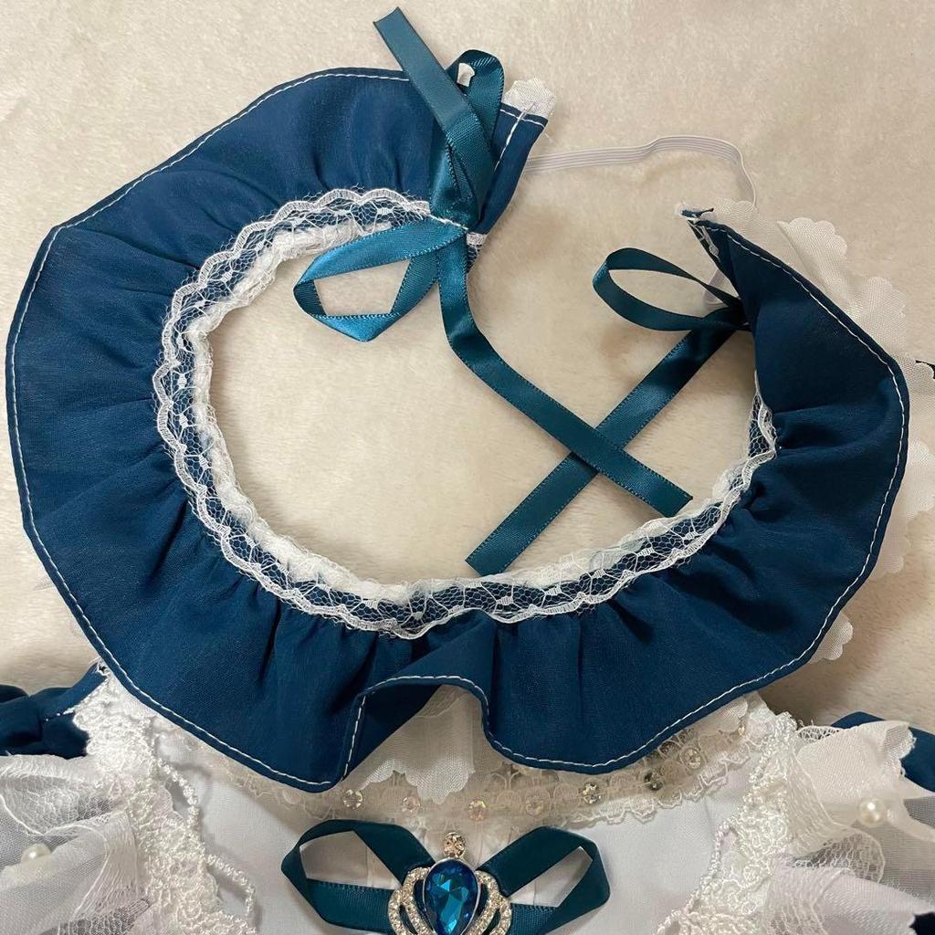 [USED] 40cm Plush Doll Dress-Up Lolita Dress