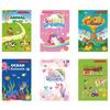 New Sticker Book Focus Potential Development Reusable Stickers Cartoon Animal Enlightenment Baby Early Education Book For Kids