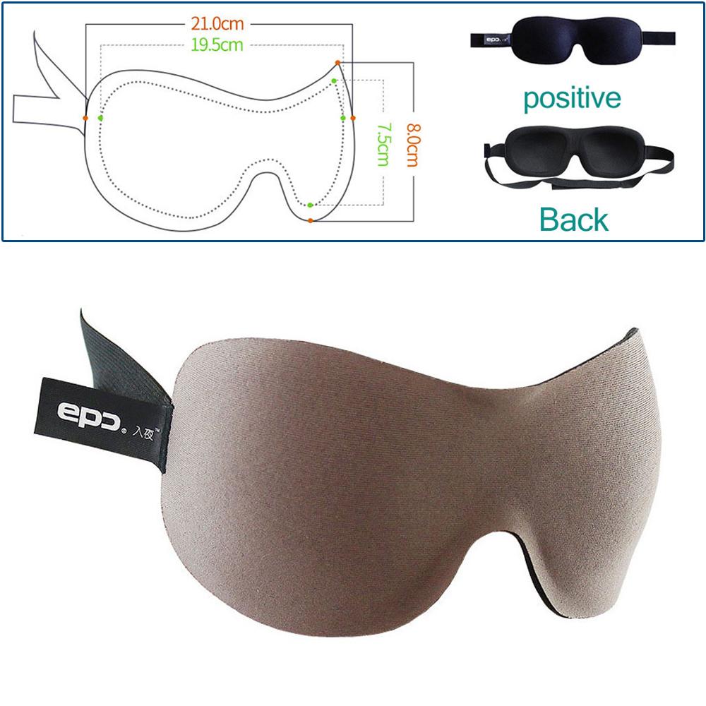 Tcare Mode 3D Schlafmaske, Reise Schlaf Augenabdeckung Nickerchen Augenklappe Schlafbrille Verdunklungsbrille Schafft Totale Dunkelheit Unisex