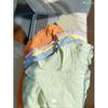 Damen Gelbes Milch Langarmshirt, Französischer Retro Puppenkragen, Schickes Frühling/Herbst Design, Süßer und Nischenstil.
