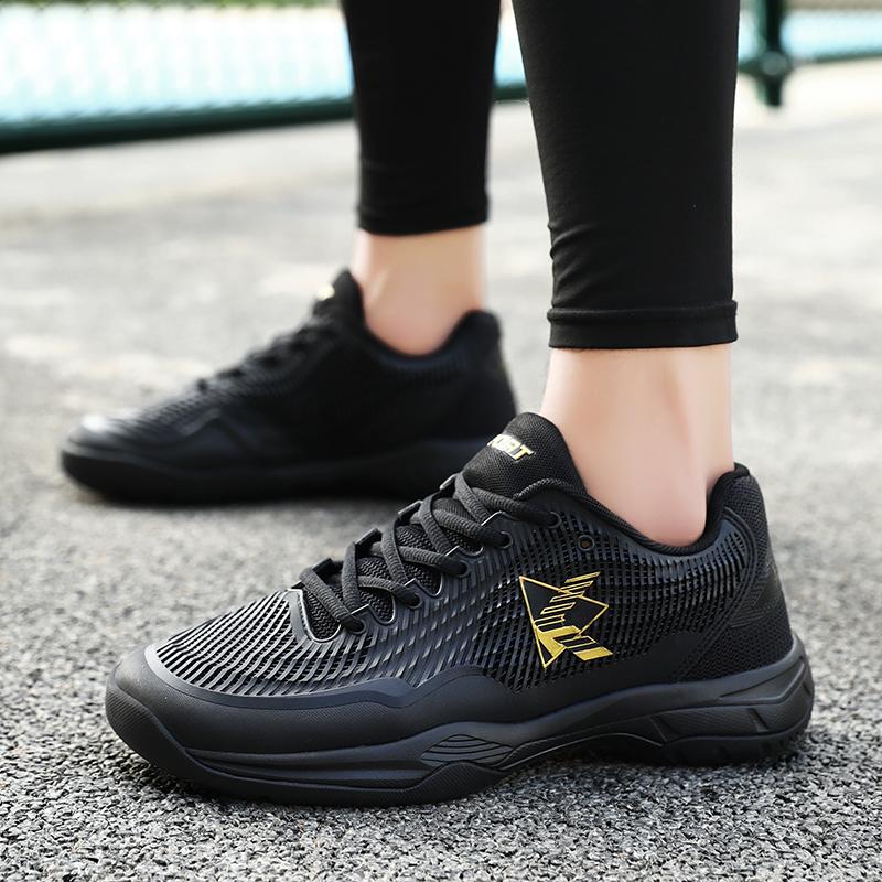 Pánské a dámské badmintonové boty kurt sportovní hřiště trénink Profesionální prodyšná tenisová obuv pro muže a ženy Venkovní módní tenisky